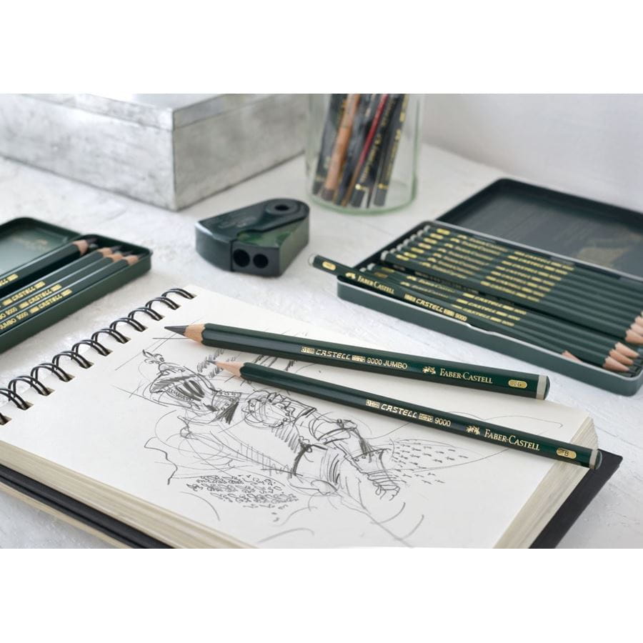 Faber-Castell - Art set μολυβιών CASTELL 9000