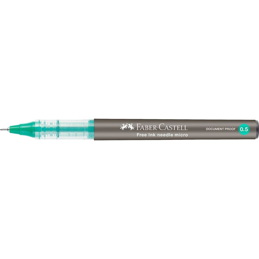 Faber-Castell - Roller Free Ink Needle 0.5 green