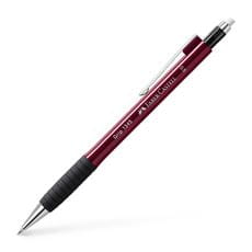 Faber-Castell - Μηχανικό μολύβι Grip 1345 0,5mm, μεταλλικό κόκκινο