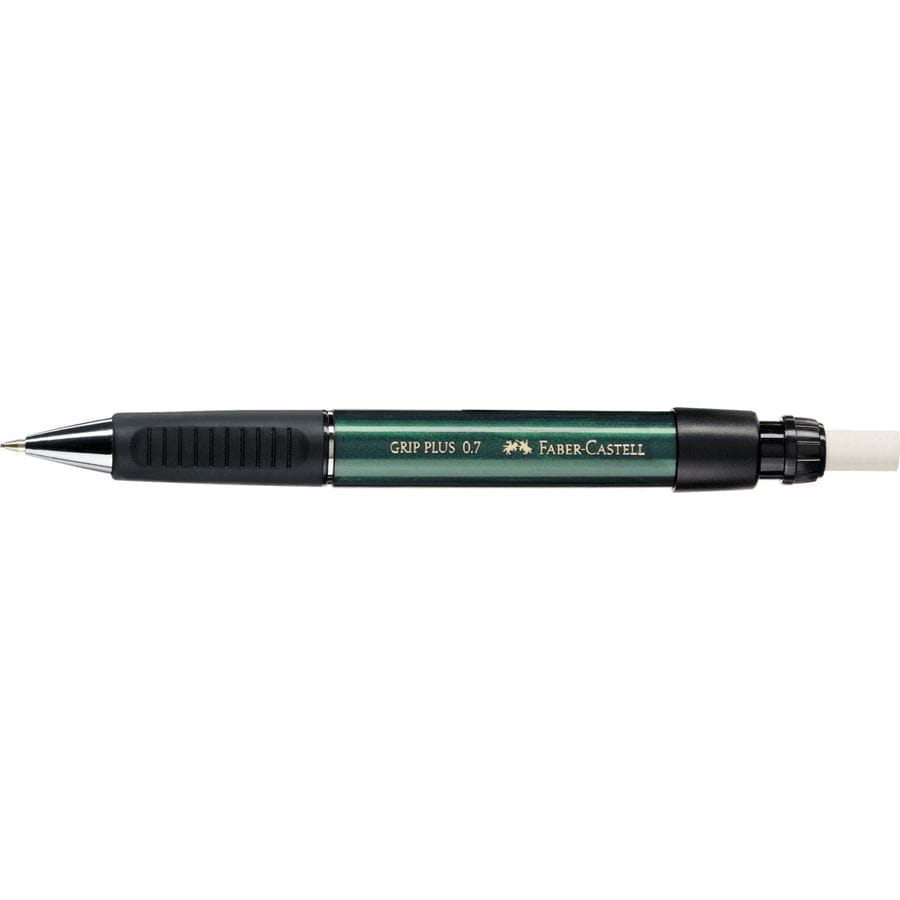 Faber-Castell - Μηχανικό μολύβι Grip Plus 0,7mm, πράσινο