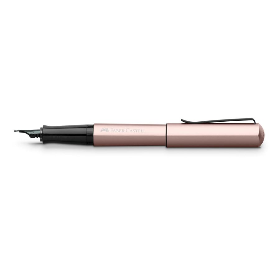 Faber-Castell - Πένα Hexo, ροζ, μεσαία