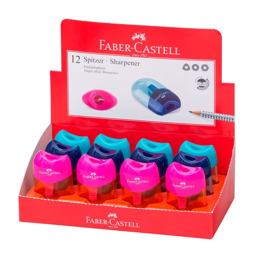 Faber-Castell - Ξύστρα με δοχείο για τα ξύσματα trend