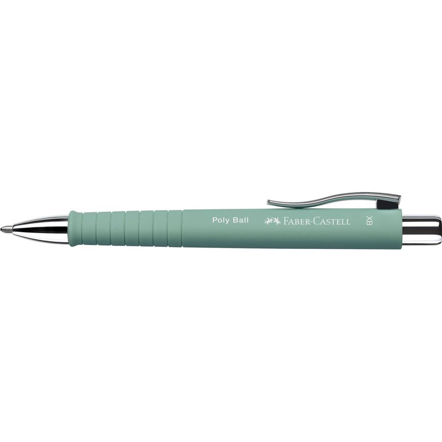 Faber-Castell - Στυλό Poly Ball XB πράσινο της μέντας