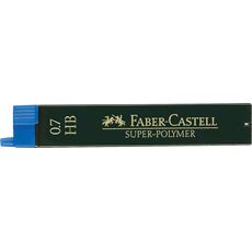 Faber-Castell - Μύτες μηχανικών μολυβιών Super Polymer 0,7mm HB