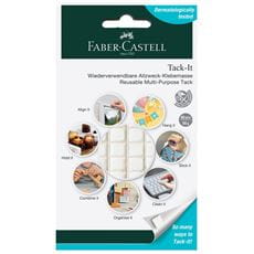 Faber-Castell - Αυτοκόλλητο ζυμαράκι TACK-IT 50g λευκό