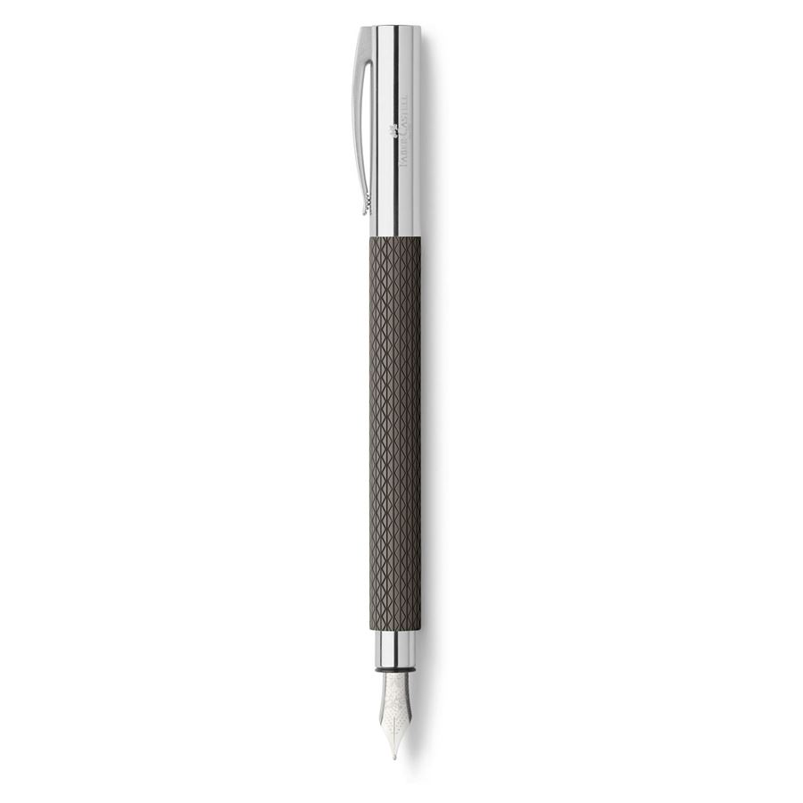 Faber-Castell - Πένα AMBITION OpArt Black Sand medium