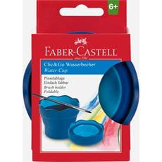 Faber-Castell - Πτυσσόμενο δοχείο ακουαρέλας μπλε