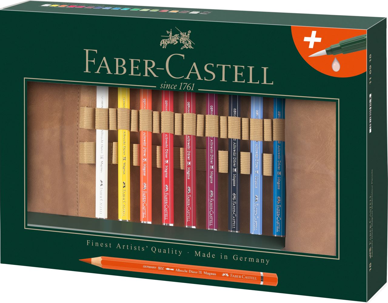 Faber-Castell - Υδατοδιαλυτή ξυλομπογιά Albrecht Dürer Magnus, pencil roll
