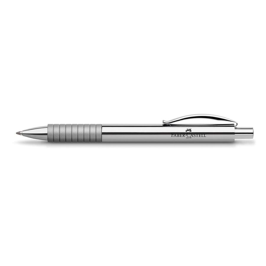 Faber-Castell - Στυλό ballpoint Basic Shiny Chrome ασημί