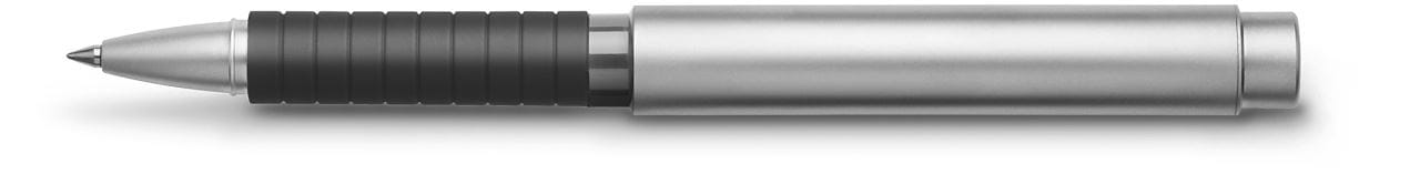 Faber-Castell - Στυλό roller Basic Satin Chrome ανθρακί