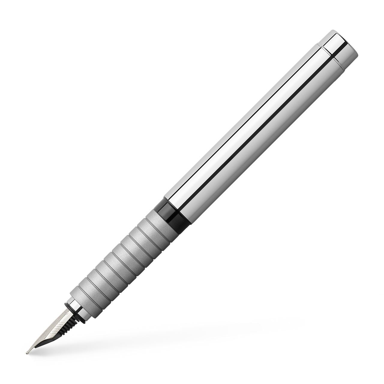 Faber-Castell - Πένα Basic Shiny Chrome B ασημί