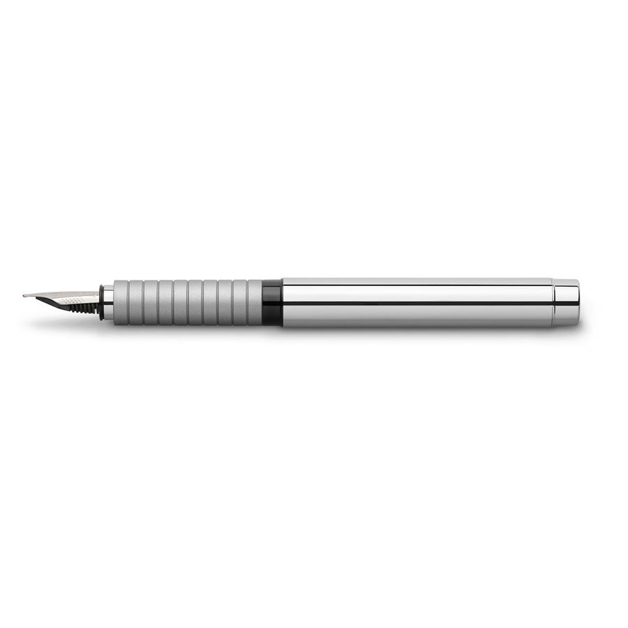 Faber-Castell - Πένα Basic Shiny Chrome B ασημί