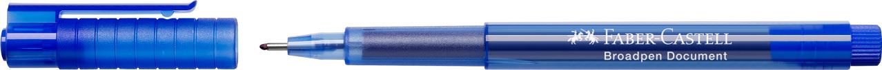 Faber-Castell - Μαρκαδοράκι γραφής Broadpen, μπλε