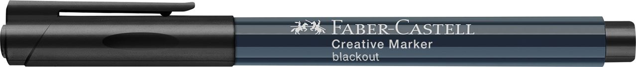 Faber-Castell - Creative Marker, colour blackout