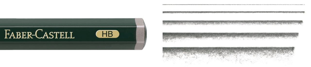 Faber-Castell - Μολύβι Castell 9000 μεγέθους jumbo σε σκληρότητα HB