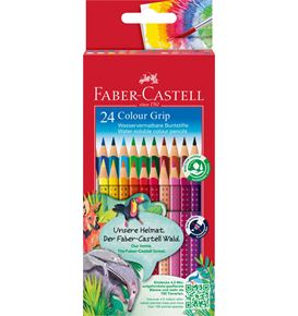 Faber-Castell - Ξυλομπογιές Grip - σετ των 24