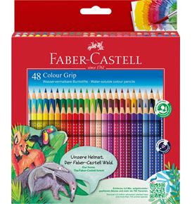 Faber-Castell - Σετ ξυλομπογιές Grip 48 χρωμάτων