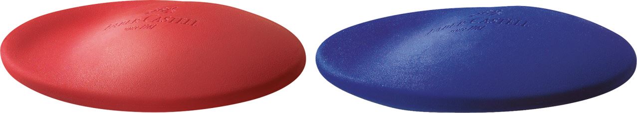 Faber-Castell - Γόμα mini Kosmo κόκκινη/μπλε