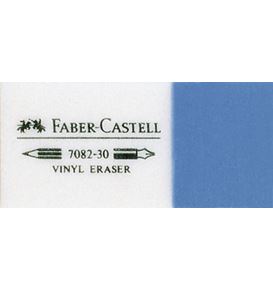 Faber-Castell - Γόμα λευκή/μπλε 7082-30