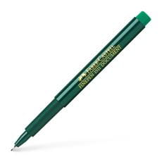 Faber-Castell - Στυλό Fibre Tip Finepen 1511 πράσινο