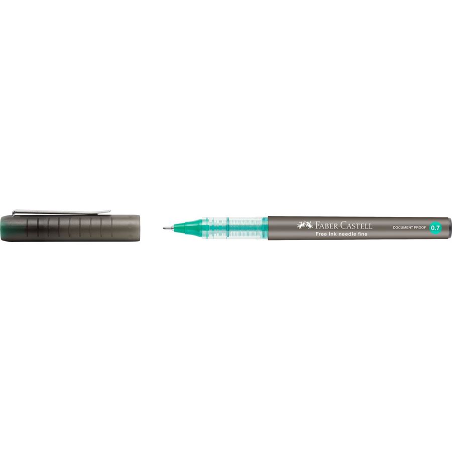 Faber-Castell - Roller Free Ink Needle 0.7 green