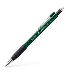 Faber-Castell - Μηχανικό μολύβι Grip 1347 0,7mm, μεταλλικό πράσινο