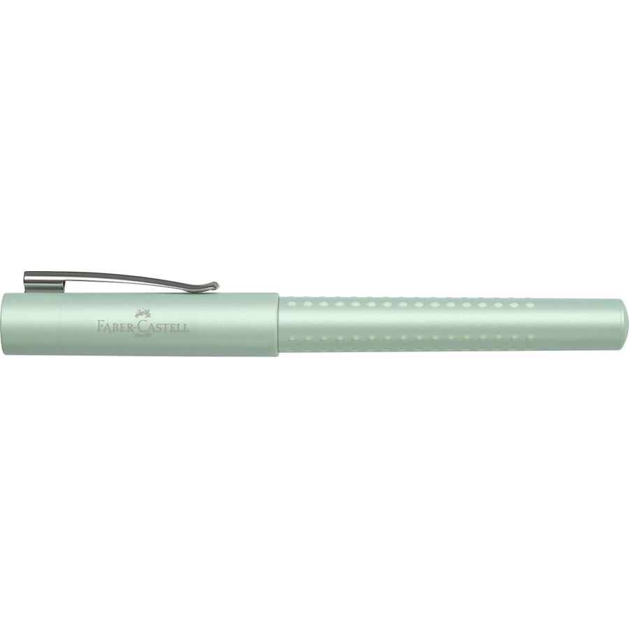 Faber-Castell - Πένα Grip Pearl Edition EF πράσινο της μέντας