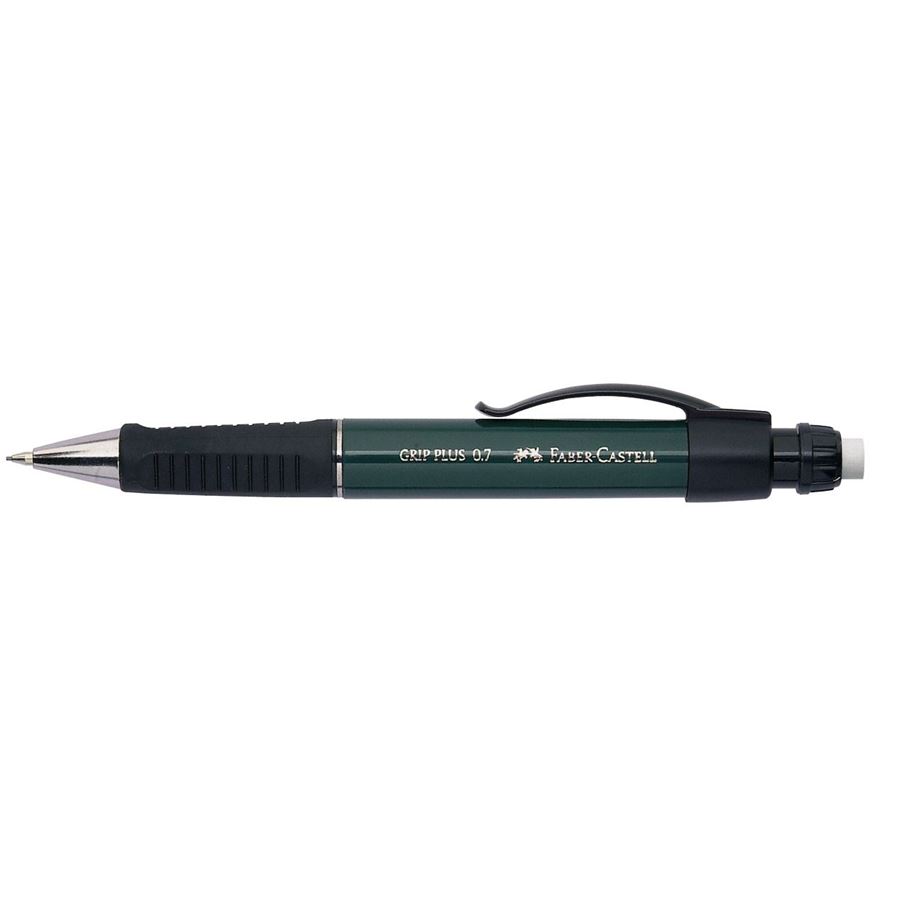 Faber-Castell - Μηχανικό μολύβι Grip Plus 0,7mm, πράσινο