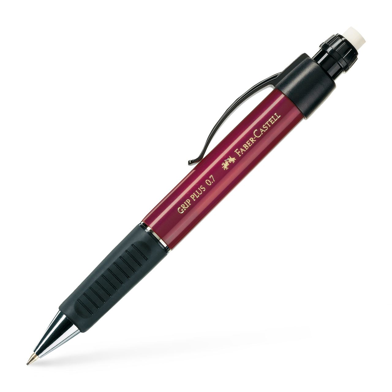 Faber-Castell - Μηχανικό μολύβι Grip Plus 0,7mm, κόκκινο