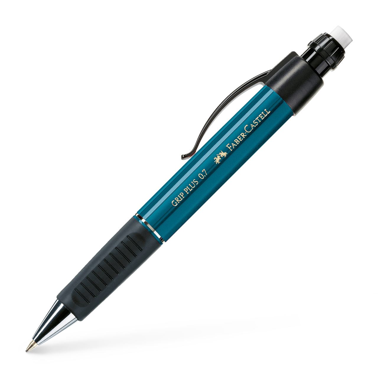 Faber-Castell - Μηχανικό μολύβι Grip Plus 0,7mm, πετρόλ