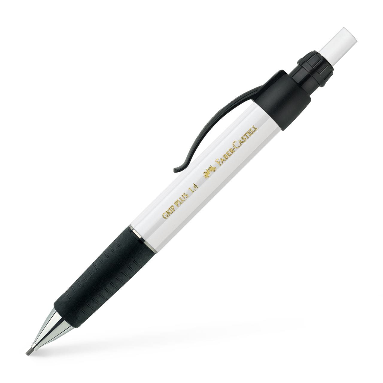 Faber-Castell - Μηχανικό μολύβι Grip Plus 1,4mm, λευκό
