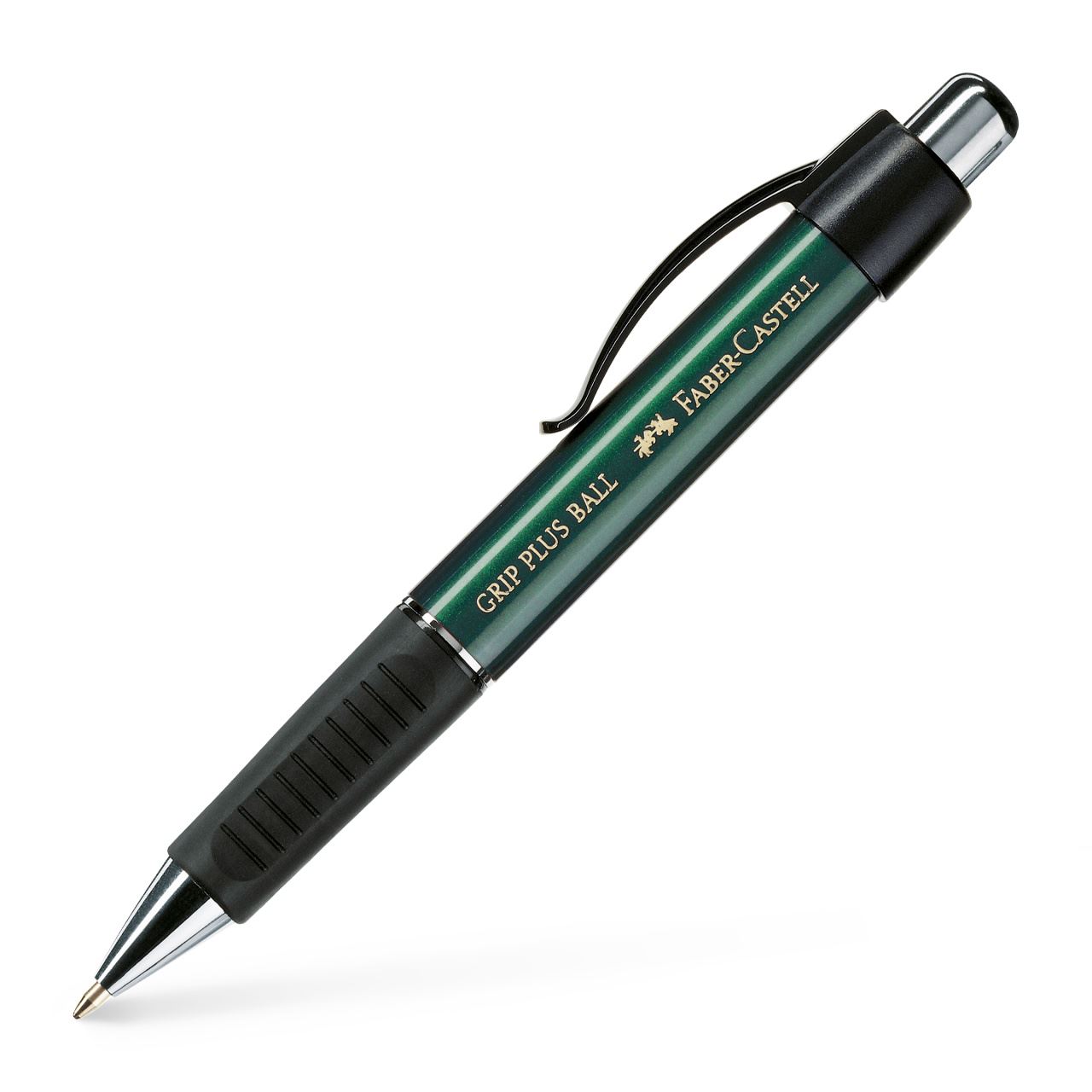 Faber-Castell - Στυλό διαρκείας Grip Plus, πράσινο