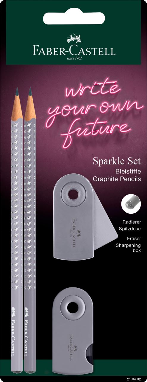 Faber-Castell - Pencil set Sparkle dapple gray BC