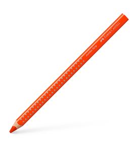 Faber-Castell - Ξυλομπογιά Grip σε jumbo μέγεθος, χρώμα πορτοκαλί
