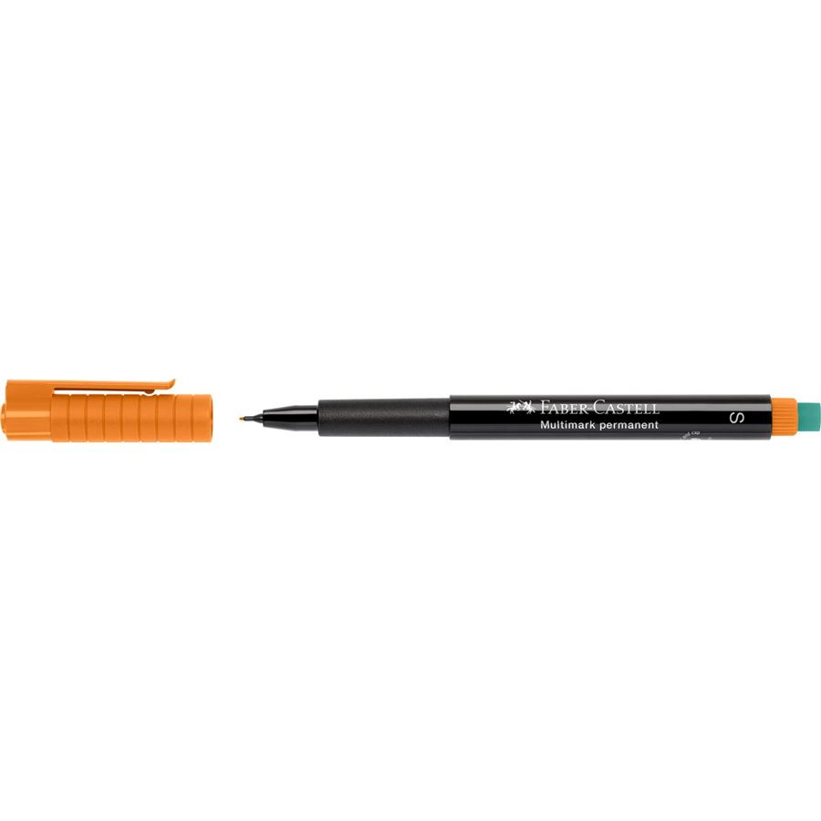 Faber-Castell - Πολυ-μαρκαδόρος Multimark πάχους S πορτοκαλί