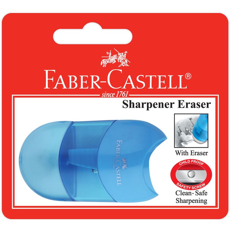 Faber-Castell - Sharpener Eraser pastel BC