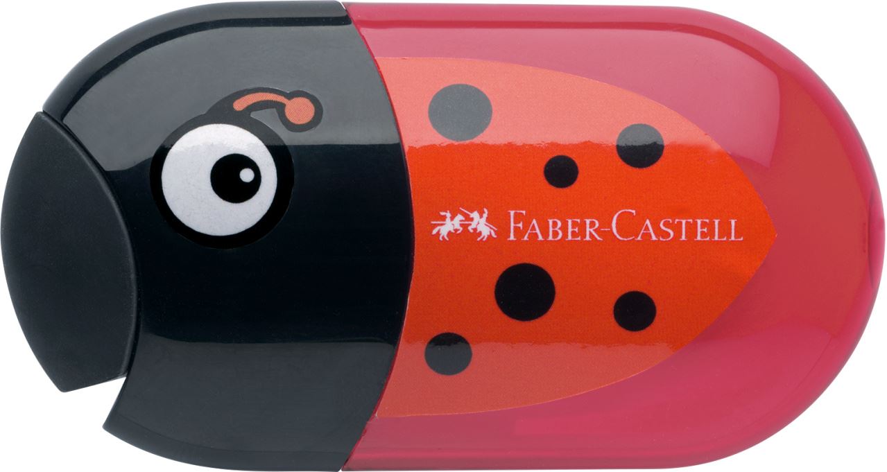 Faber-Castell - Διπλή ξύστρα με γόμα, πασχαλίά