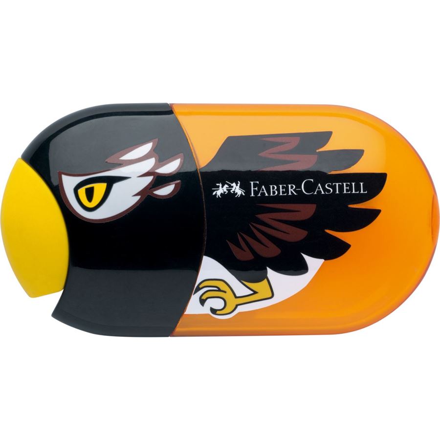Faber-Castell - Διπλή ξύστρα με γόμα, αετός