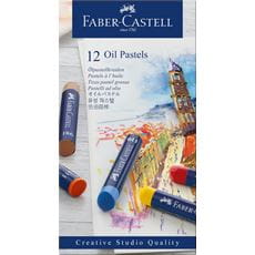 Faber-Castell - Λαδοπαστέλ  STUDIO QUALITY, σετ των 12