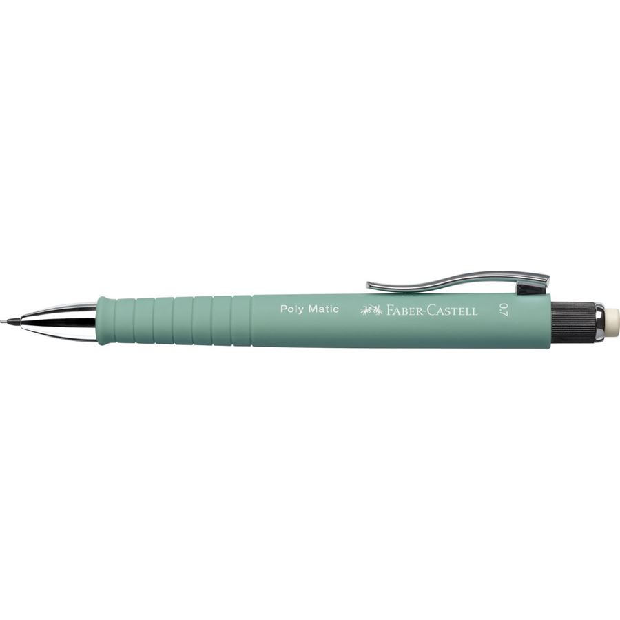 Faber-Castell - Μηχανικό μολύβι Poly Matic 0,7 πράσινο της μέντας