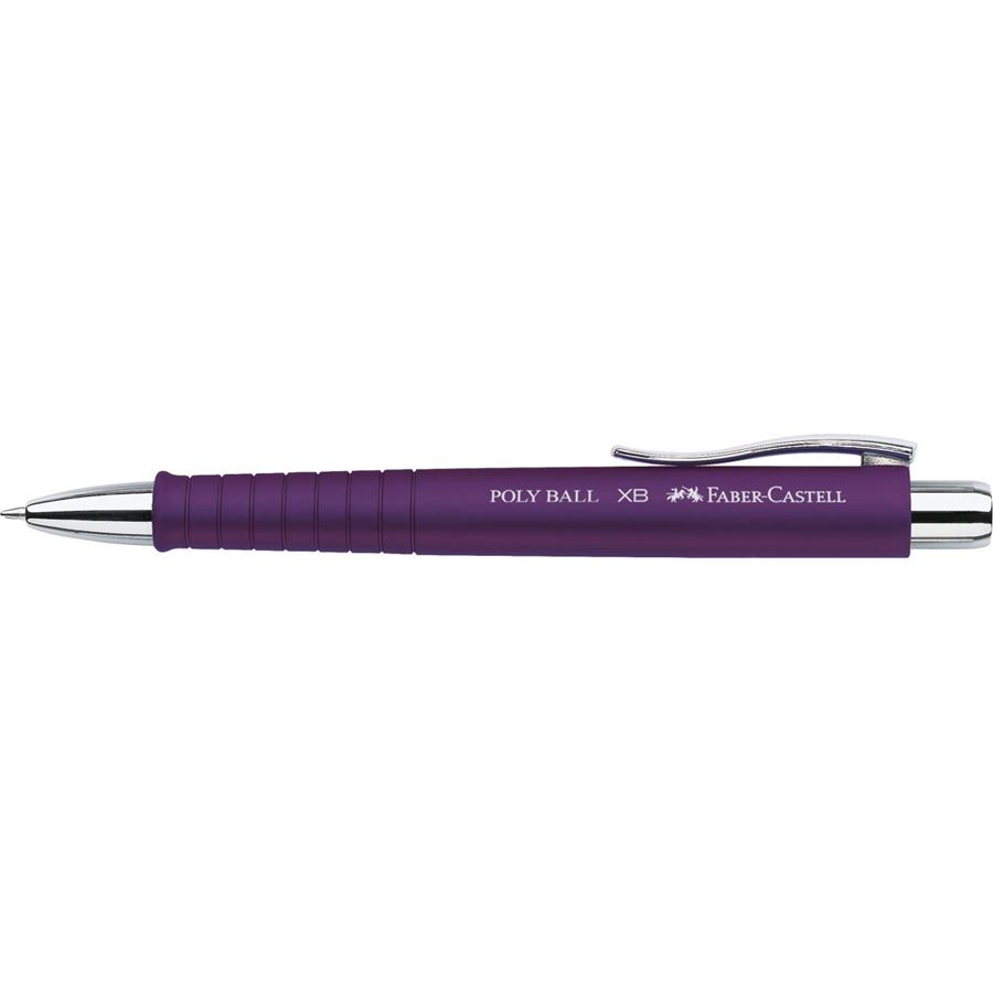 Faber-Castell - Στυλό Poly Ball XB δαμασκηνί