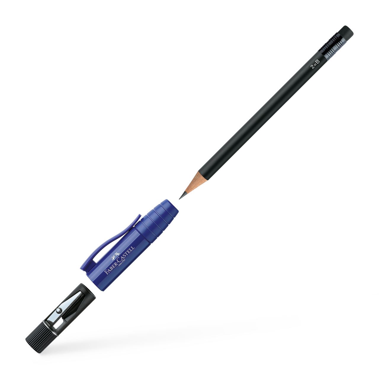 Faber-Castell - Μολύβι με καπάκι Perfect Pencil II μπλε