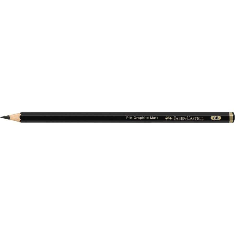 Faber-Castell - Pitt Graphite Matt pencil, 8B