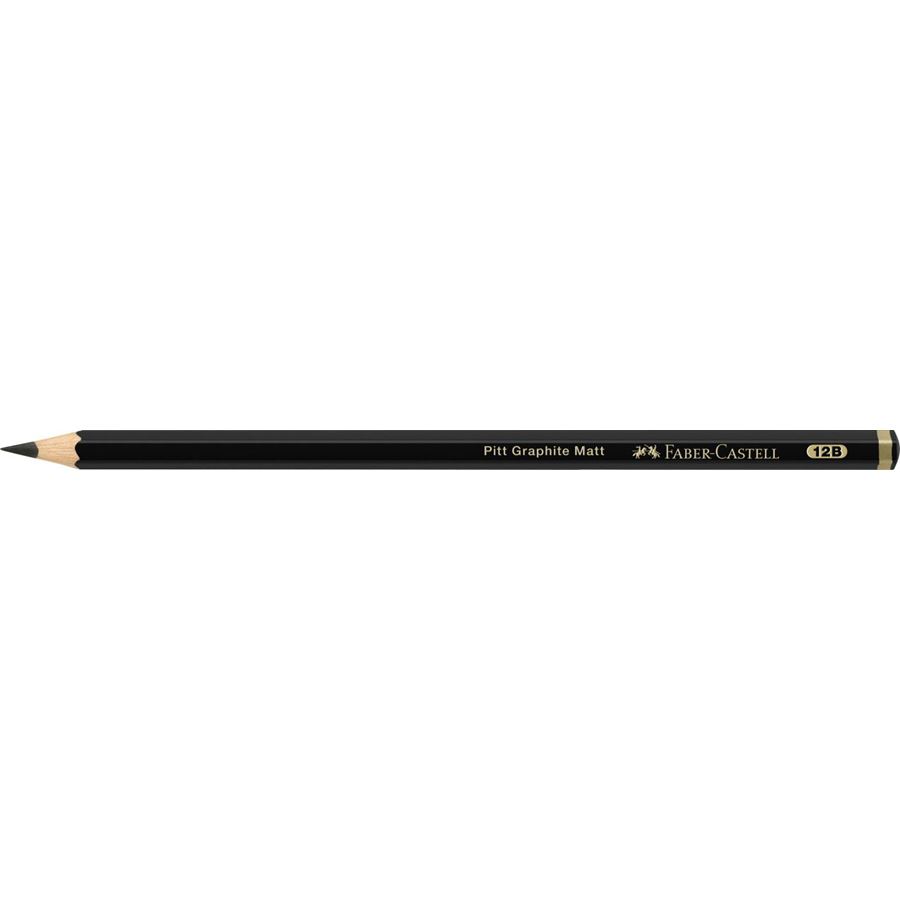 Faber-Castell - Pitt Graphite Matt pencil, 12B