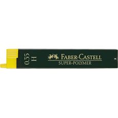 Faber-Castell - Μύτες μηχανικών μολυβιών Super Polymer 0,35mm H