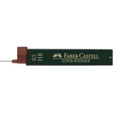 Faber-Castell - Μύτες μηχανικών μολυβιών Super Polymer 0,5mm HB