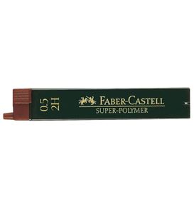 Faber-Castell - Μύτες μηχανικών μολυβιών Super Polymer 0,5mm 2H