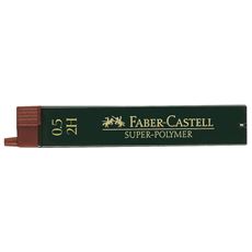 Faber-Castell - Μύτες μηχανικών μολυβιών Super Polymer 0,5mm 2H