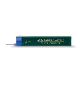 Faber-Castell - Μύτες μηχανικών μολυβιών Super Polymer 0,7mm B