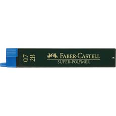 Faber-Castell - Μύτες μηχανικών μολυβιών Super Polymer 0,7mm 2B